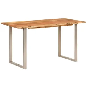 Esstisch 140×70×76 cm Akazie-Massivholz vidaXL