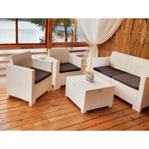 Lounge-Set für den Außenbereich Venere, Garten-Set mit Kissen